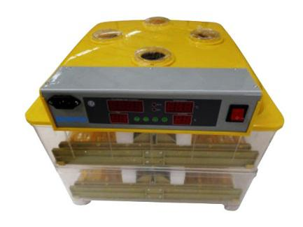 104 fully automatic rollers egg incubator with digital controllers and in built egg candler
