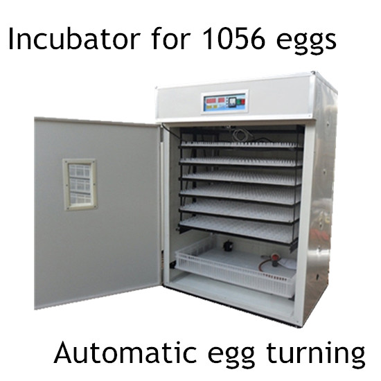 1056 capacity automatic egg incubator,auto turning and LED DISPLAY