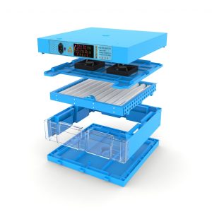 64 rollers automatic egg incubator with high hatching rate and digital LED display