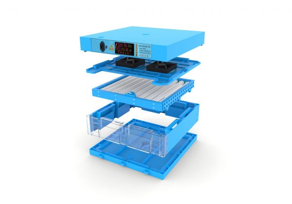 64 rollers automatic egg incubator with high hatching rate and digital LED display