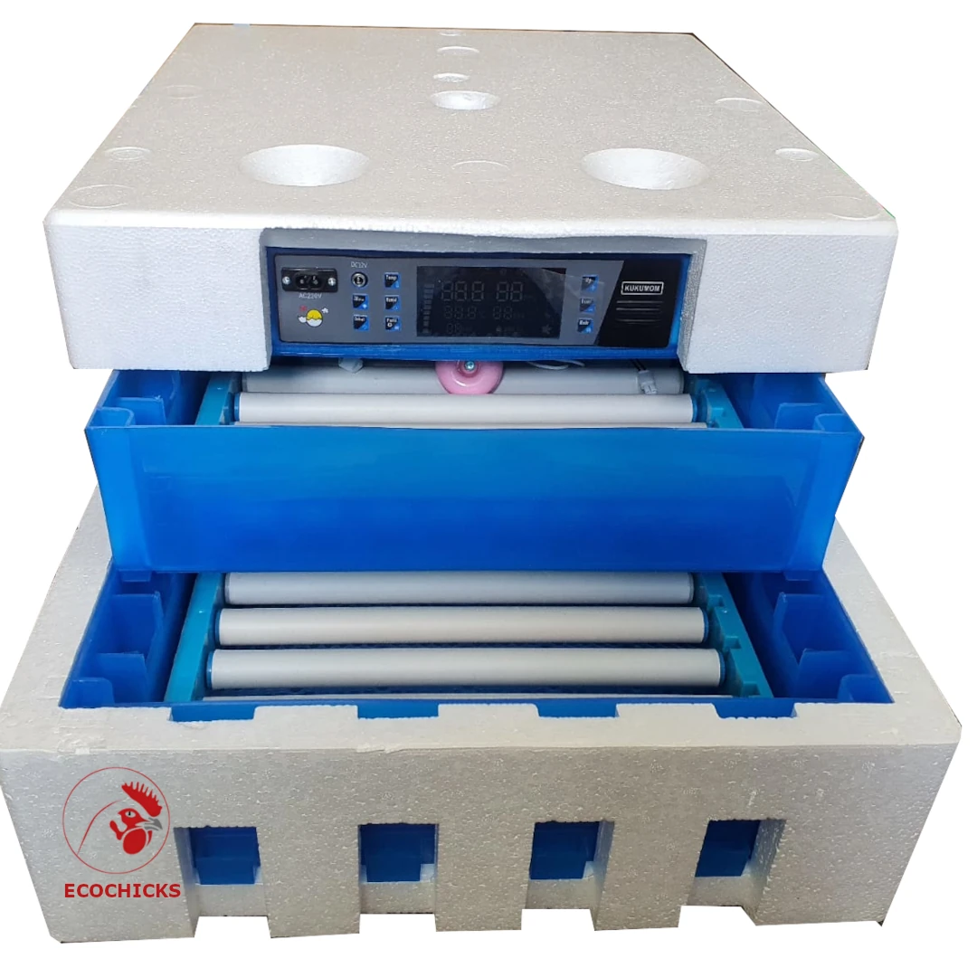New Genuine 128 Eggs fully automatic hatchery