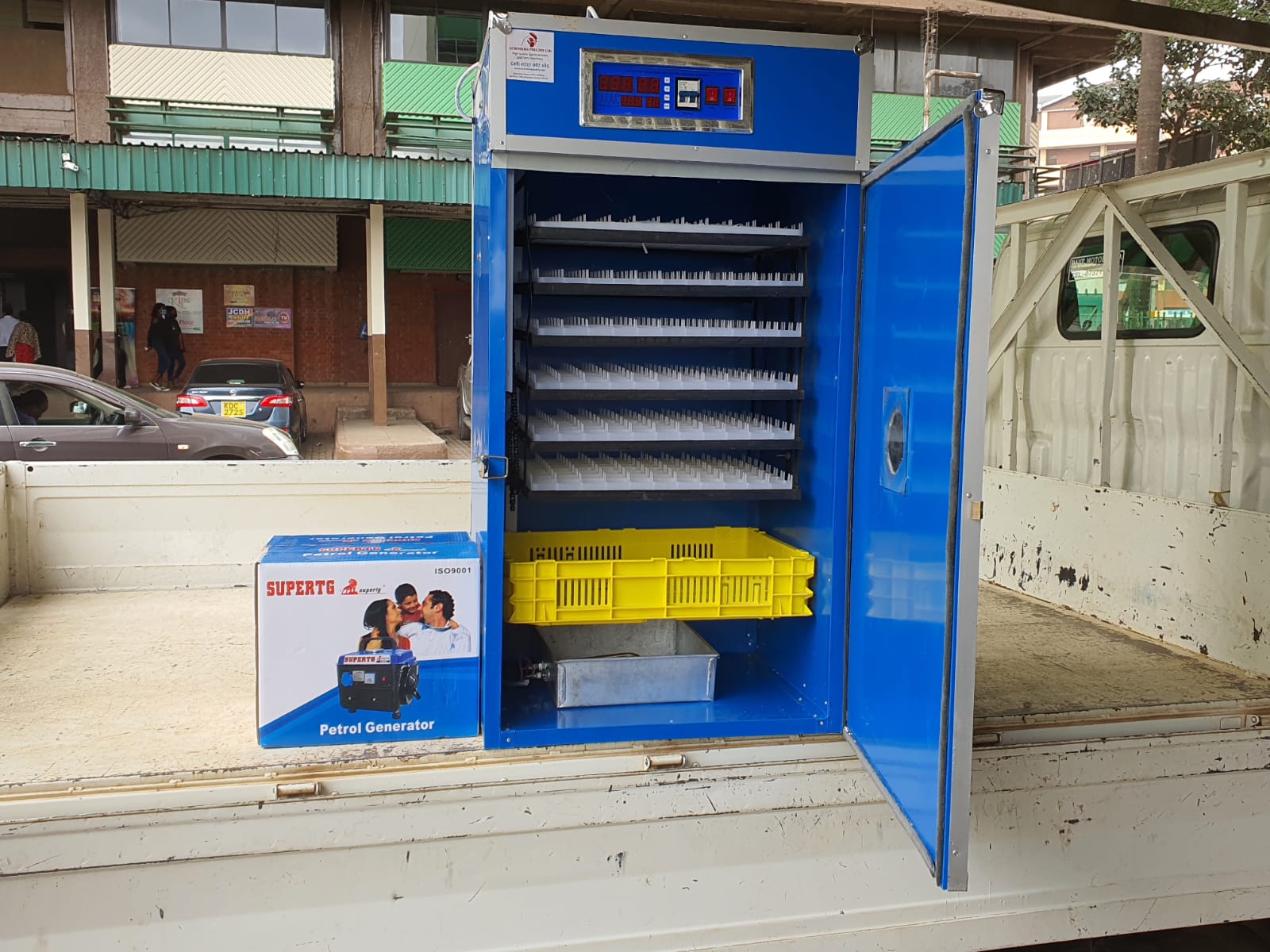 528 Eggs medium poultry incubator fully automatic hatchery