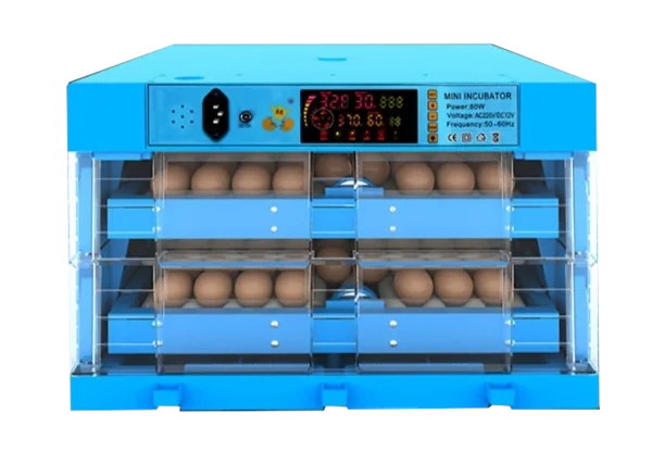 128 eggs brand new fully automatic egg incubator with auto turnings and temperature humidity displays