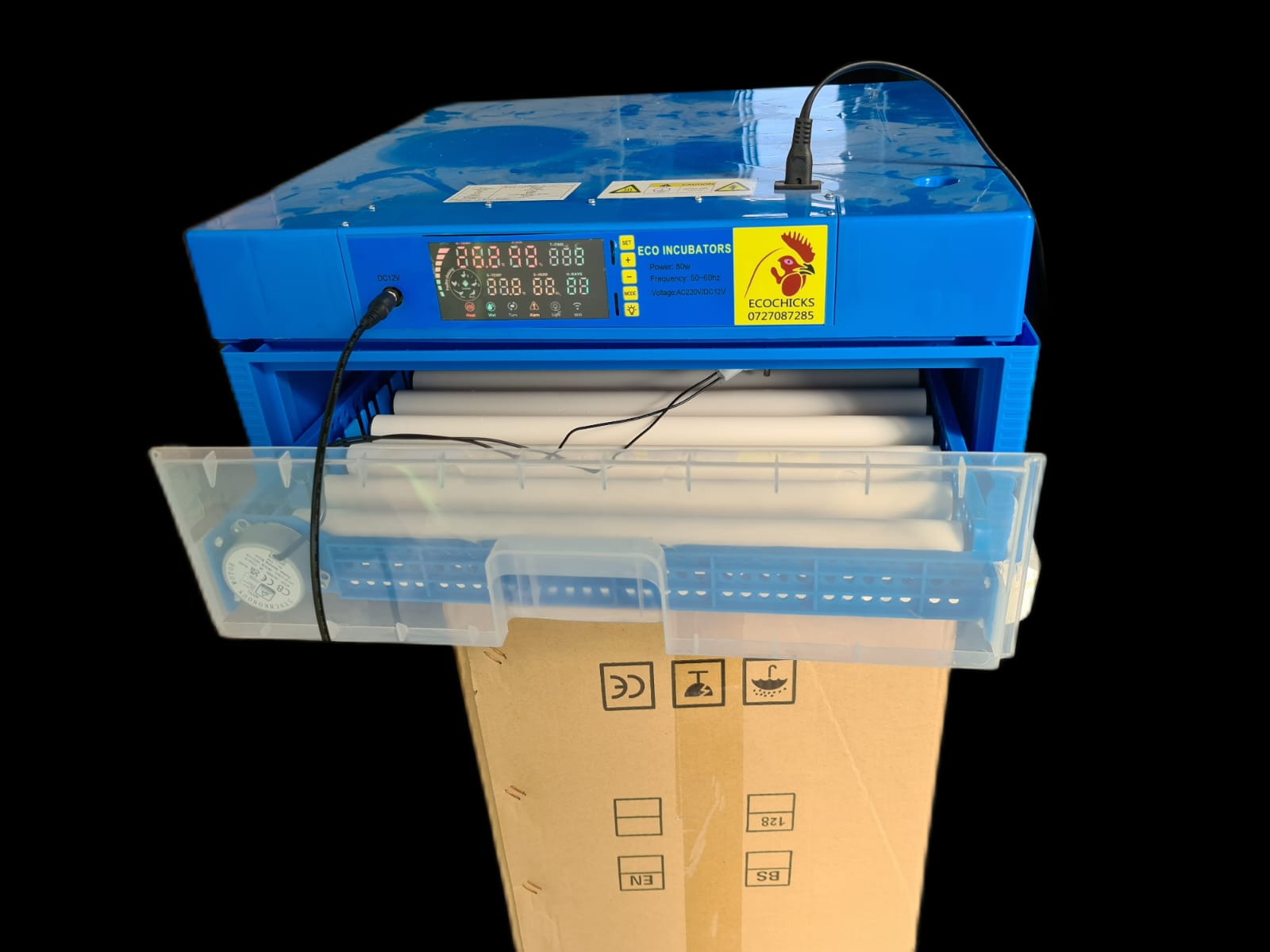 New model imported fully automatic 64 eggs incubator - Image 8
