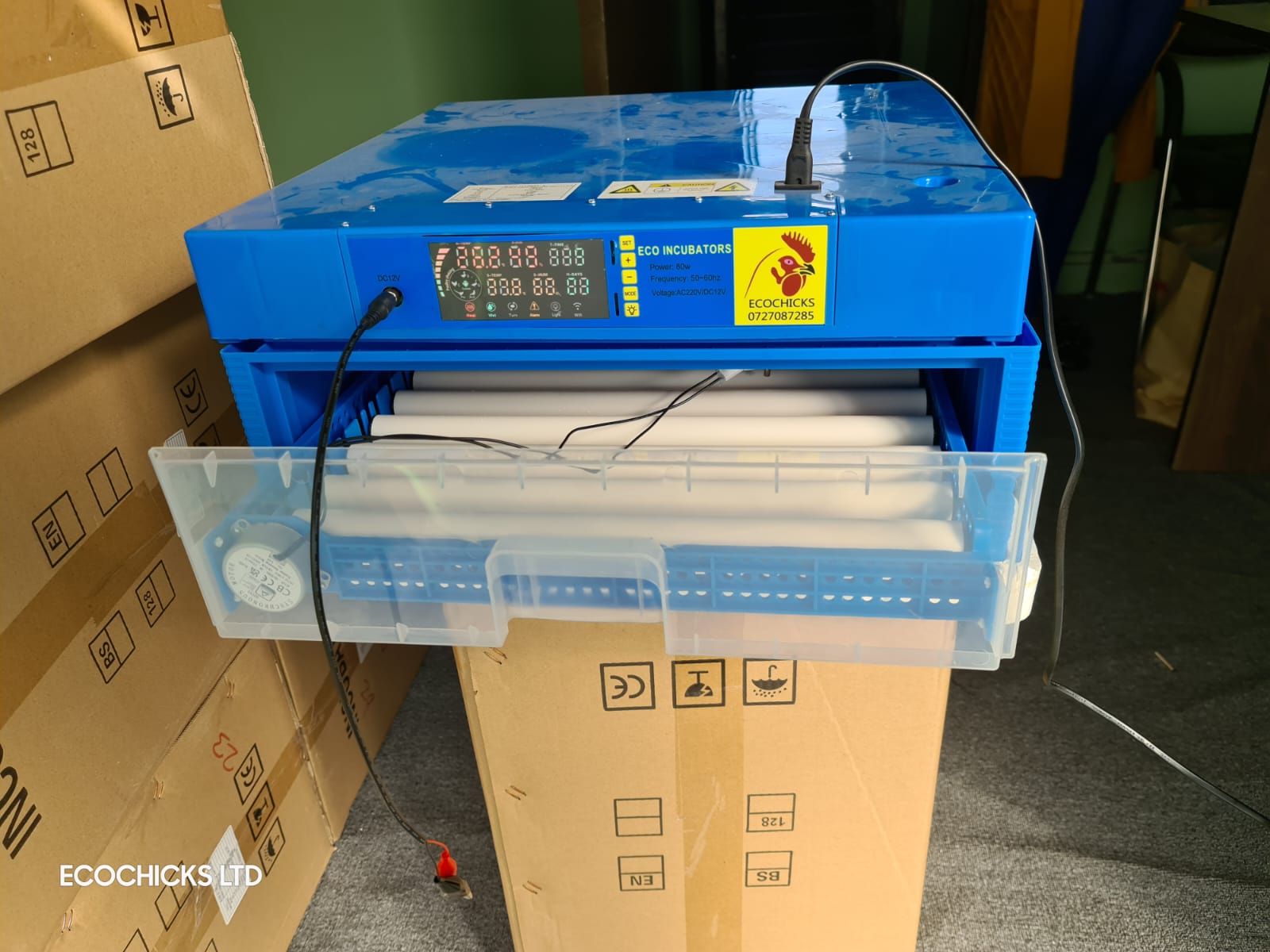New model imported fully automatic 64 eggs incubator - Image 9