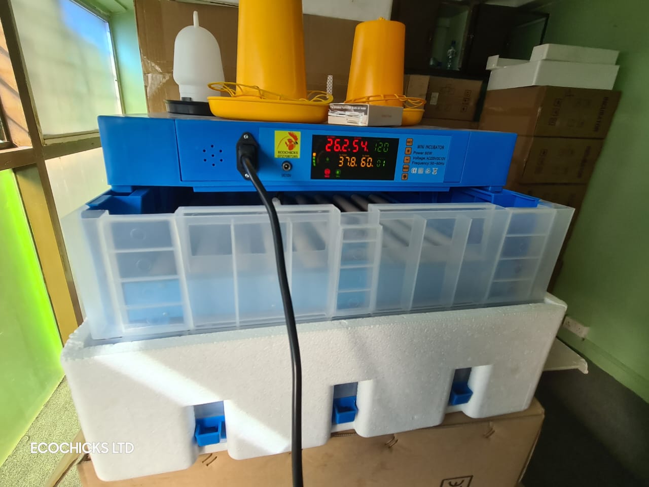 New model imported fully automatic 64 eggs incubator - Image 24