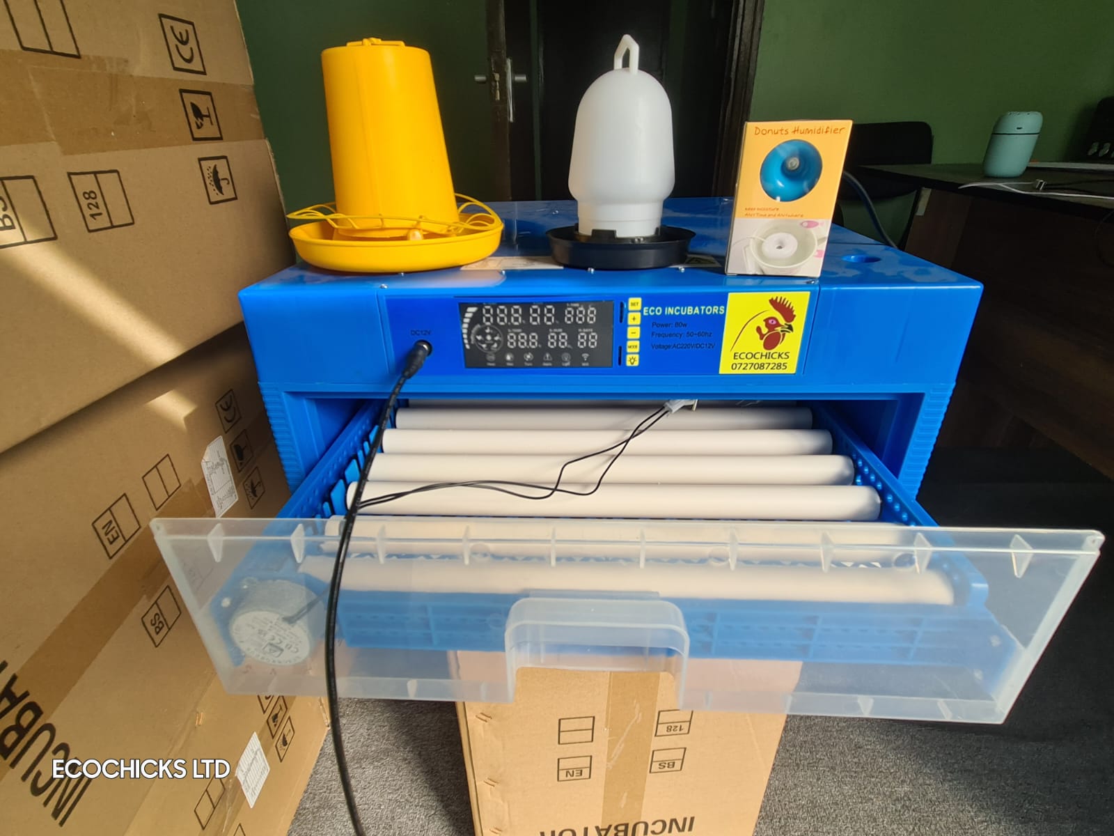New model imported fully automatic 64 eggs incubator - Image 33