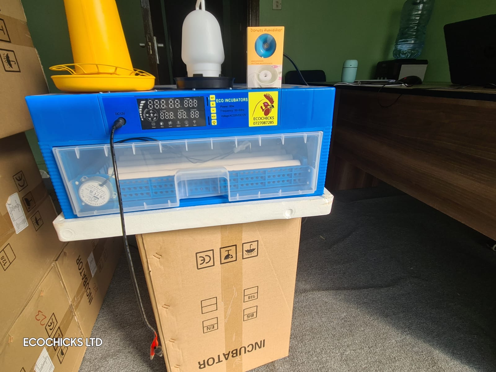 New model imported fully automatic 64 eggs incubator - Image 3