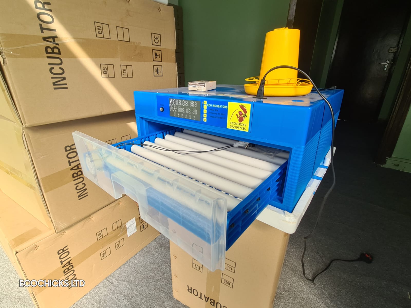 New model imported fully automatic 64 eggs incubator - Image 44