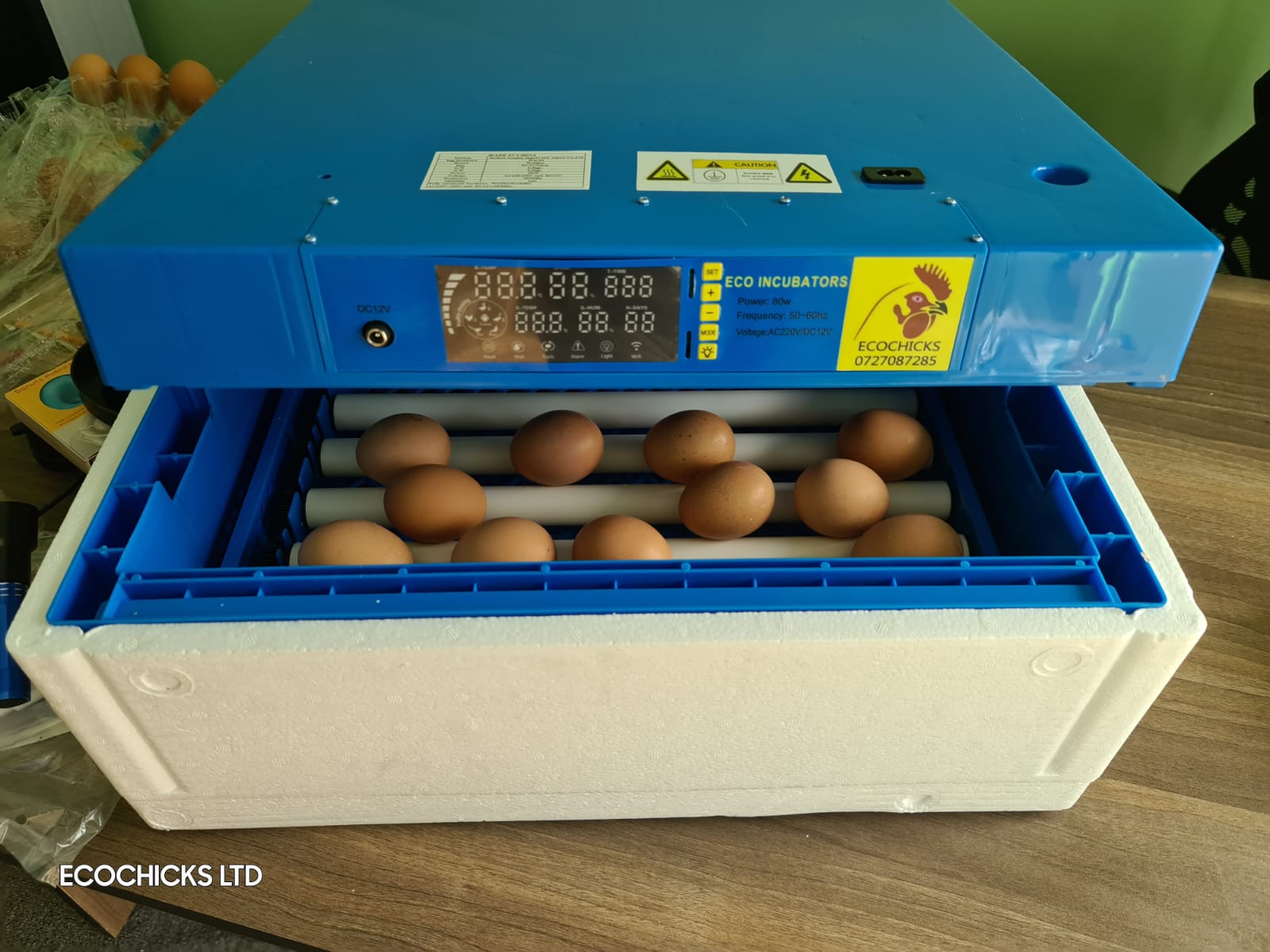 High hatching rate automatic chicken incubators