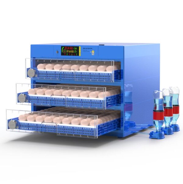 Amazing 192 Eggs Automatic incubator AC/DC power Automatic incubator