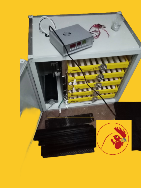 Industry Egg Incubator, 300 Eggs Automatic Temperature Humidity Monitoring and Auto Turning, for Hatching Chicken Duck Goose Quail Birds