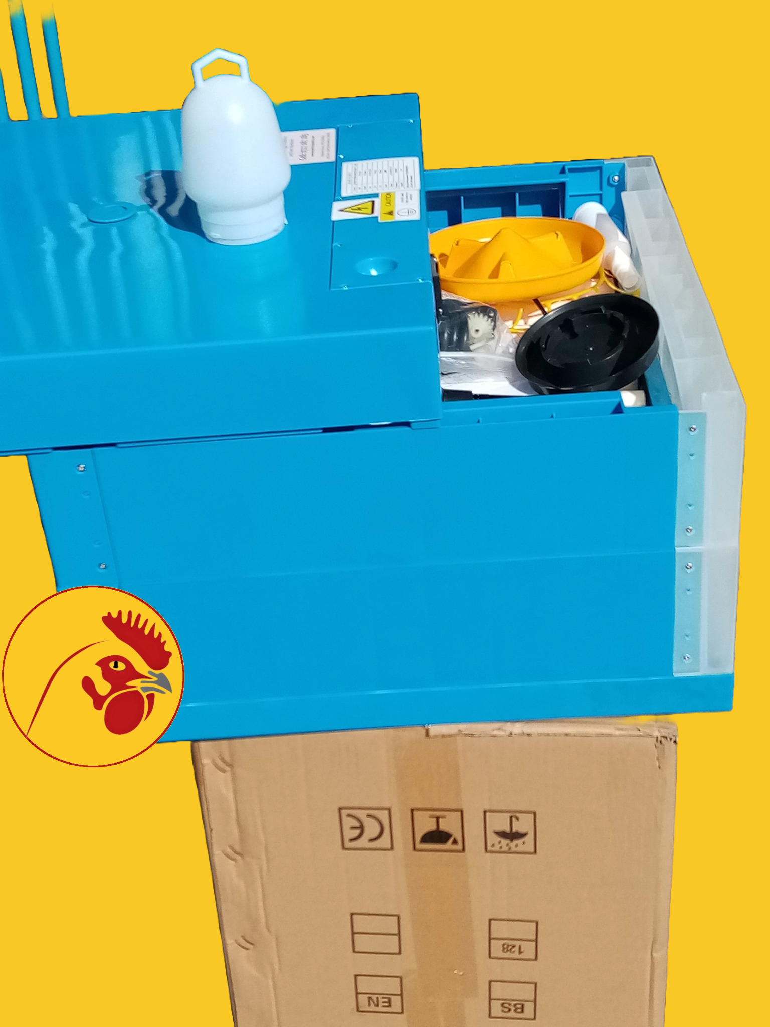 Fully Automatic 64 Egg Digital Incubator
