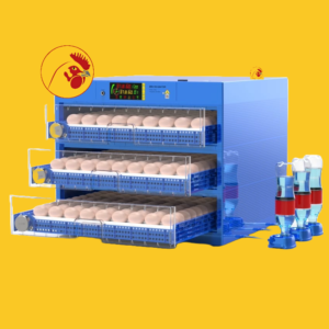 Automatic 192 Eggs Incubator with Automatic Egg Turner and Smart Temperature & Humidity Controller for Chickens Ducks Goose Birds Poultry