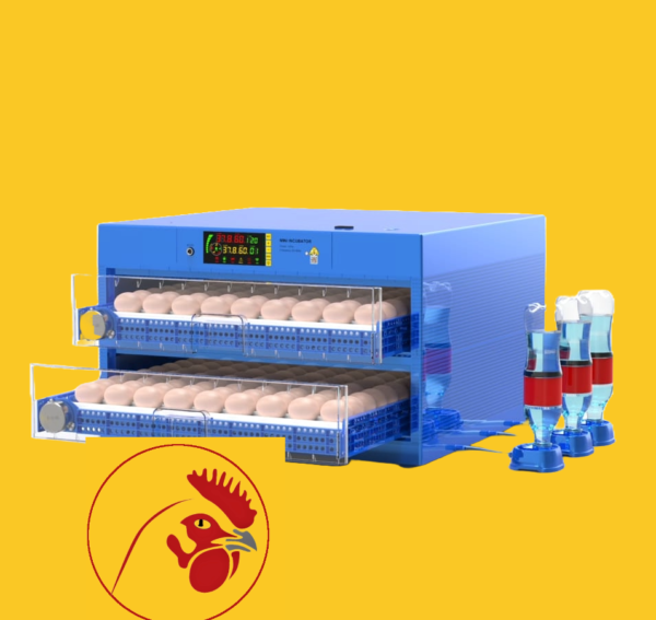 128-EGGS SOLAR AND ELECTRIC POWER AUTOMATIC INCUBATOR