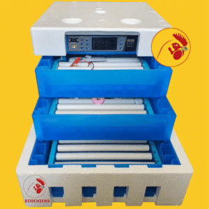 300 Eggs Automatic Temperature Humidity Monitoring and Auto Turning, for Hatching Chicken Duck Goose Quail Birds