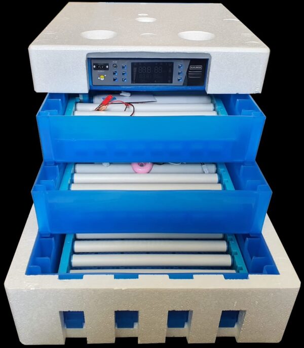 192 Eggs Incubator with Automatic Egg Turning, Egg Hatching Incubator with Lab General Purpose Incubators with Temperature Control for Chickens Ducks Birds