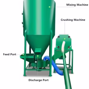 500 kg/hr Animal Feed Mixer