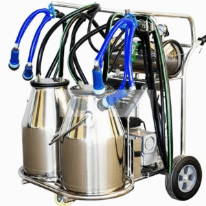 Aico Double Barrels Portable Cow Milking Machine.